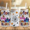 Disney Stitch Halloween 16oz Can Glass, Stitch Angel Libbey Can Glass , Halloween Pumpkin Png, Spooky Season Halloween Png