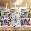 Disney Monster Inc Halloween Tarot Card 16oz Can Glass, Mickey's Not So Scary Halloween Libbey Can Glass, Mike And Sulley Skeleton, Spider Punk Png