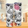 3D Inflated Ghost Spooky Tumbler Wrap, 3D Spooky Pumkin Tumbler Design Skinny Tumbler 20oz, Halloween Design