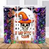 Halloween 20 oz Skinny Bad Witch Vibes Tumbler Wrap Leopard Print Sublimation Design,Bad Witch Energy Tumbler PNG,Witchy Vibes Digital