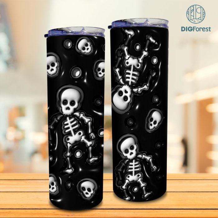 Spooky Horror Halloween Tumbler Design Skinny Tumbler 20oz, Spooky Tumbler Wrap, Halloween Design