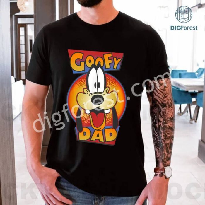 Disney Goofy Dad PNG File | Goofy Father's Day Instant Download | A Goofy Movie | Fathers Day Gift | Gifts For Dad | Goofy Dad Son Shirt | New Dad