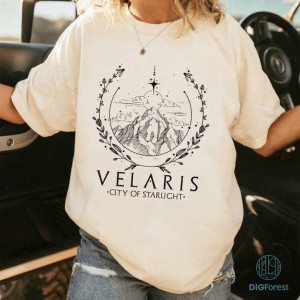 Velaris PNG File, City of Starlight Bookish PNG Cricut File, Acotar Sublimation Shirt, Acotar PNG, The Night Court Png