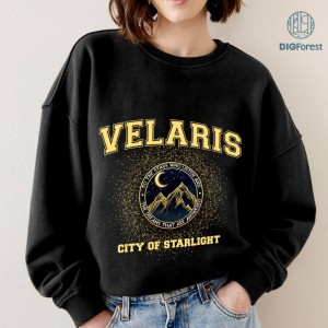 ACOTAR Velaris Png, To The Stars Who Listen PNG, Court of Thorns and Roses Shirt, City Of Starlight Png, SJM Fan Gift, Book Reader Gift
