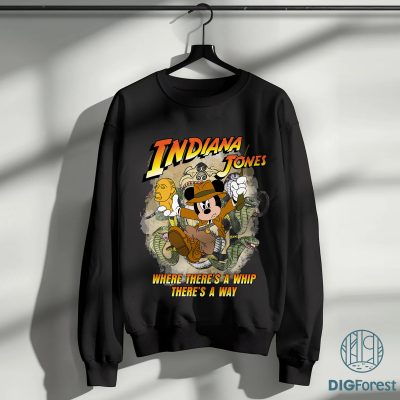 Indiana Jones Mickey Shirt – Retro Disneyland 1995 Adventure Tee, Indiana Jones Disney Shirt, Disneyland Jones Tribute