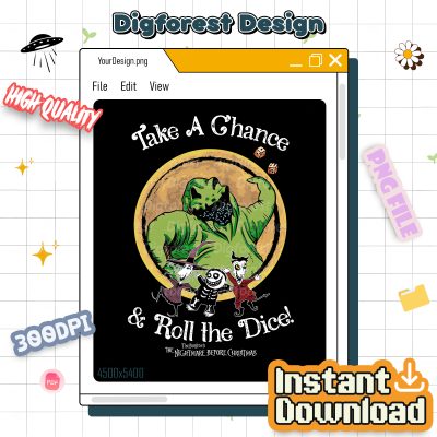 Vintage Nightmare Before Christmas PNG – Lock Shock and Barrel Shirt, Oogie Boogie Bash 2025, Spooky Halloween Party PNG