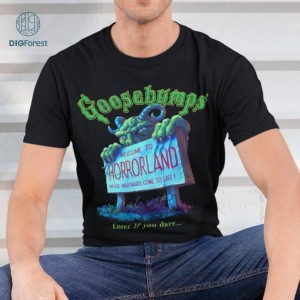 Welcome To Horrorland Png, Goosebumps Movie Png, Halloween Png, Halloween Spooky Season Shirt, Instant Download