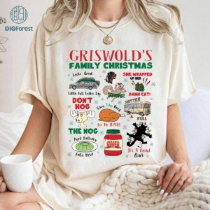 National Lampoon's Christmas Vacation Griswold Png | Clark Griswold Family Christmas Png | Griswold Christmas Movie Png Digital Download
