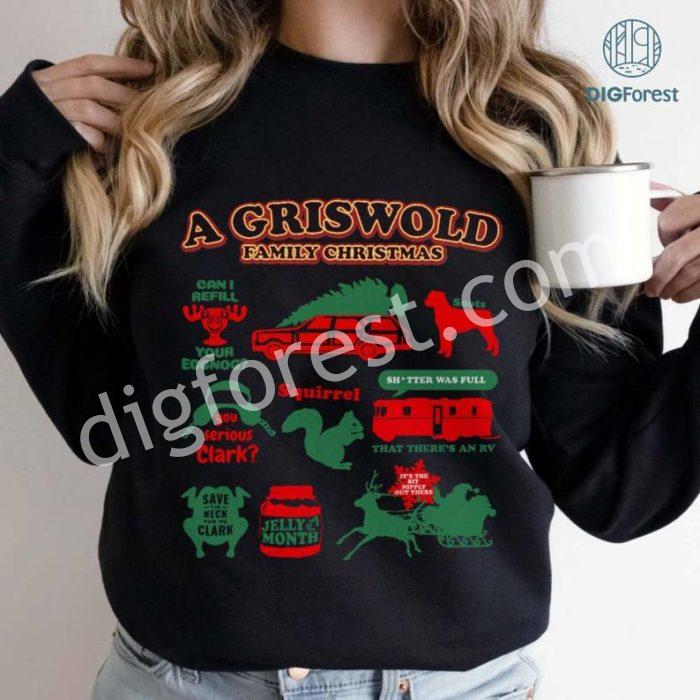 Digital Download | Christmas Png | Cut File | Christmas Vacation Shirt | Griswold Christmas | Christmas Movie Png | Clark Griswold Png