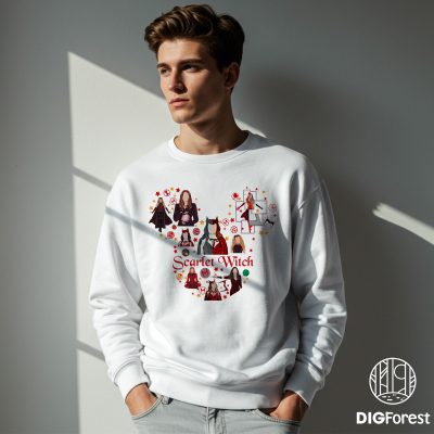 Scarlet Witch Mickey Ears Shirt | Wanda Maximoff T-Shirt | WandaVision PNG Digital Download Scarlet Witch Mickey Ears Shirt | Wanda Maximoff T-Shirt | WandaVision PNG Digital Download