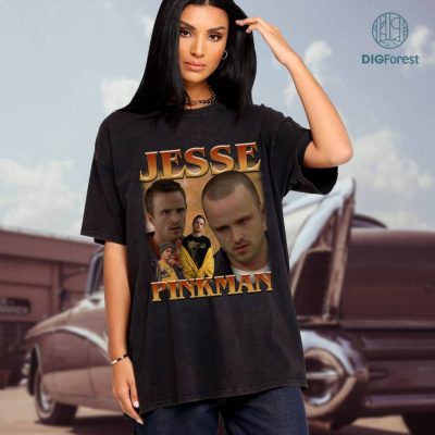 Jesse Pinkman Breaking Bad Vintage 90s PNG, Instant Download, Sublimation Designs, Breaking Bad Homage Vintage, Breaking Bad Movie