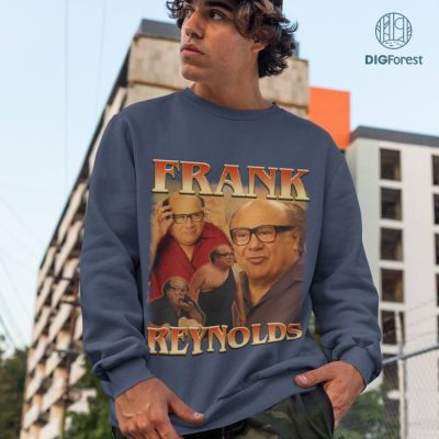 Frank Reynolds Vintage 90s PNG File, Instant Download, Sublimation Designs, It's Always Sunny In Philadelphia Homage Vintage