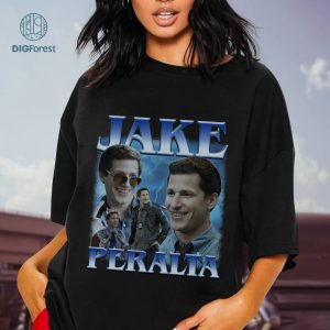 Jake Peralta Brooklyn 99 Vintage 90s PNG File, Instant Download, Sublimation Designs, Brooklyn Nine-Nine Homage Vintage Shirt, Brooklyn 99