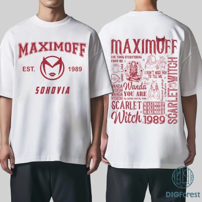 Wanda Maximoff 1989 Shirt | Scarlet Witch WandaVision Tee | Multiverse of Madness Shirt | Doctor Strange