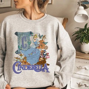 Vintage Cinderella PNG File | Cinderella Princess | Cinderella And Co 1988 | Jaq And Gus Gus Shirt | Cinderella Mice | Instant Download