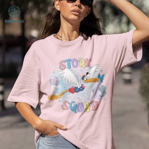 Stork Squad Disney Dumbo The Flying Elephant PNG File | Labor And Delivery Nurse Shirt | Mother Baby Nurse | L&D Nurse | Nurse Week Gifts | Digital File