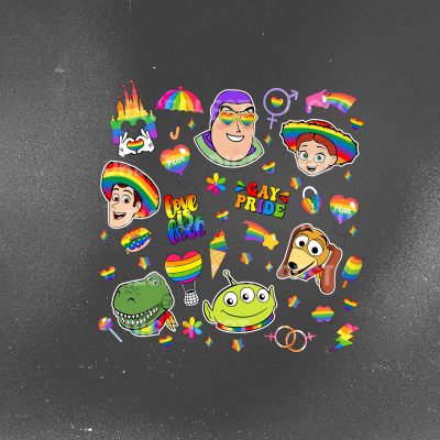 Disney Toy Story LGBT Pride Shirt – Pride Nite Rainbow Tee, Buzz Lightyear & Woody LGBTQ Shirt, Pride Month Outfit