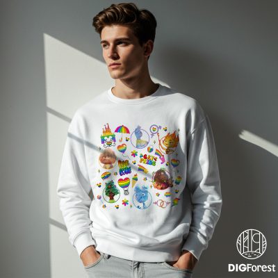 Disney Elemental LGBT Pride Shirt – Ember and Wade Fireboy Watergirl Tee, Pride Nite Love Is Love Shirt, Gay Lesbian Pride Month Outfit