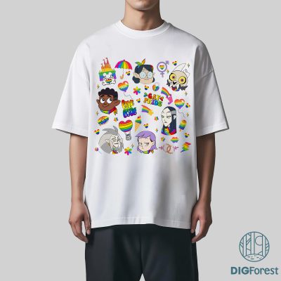 Disney The Owl House LGBT Pride Shirt – Hexside School Magic Tee, Hunter Character Gay Pride Nite Shirt, Love Is Love LGBTQ Outfit
