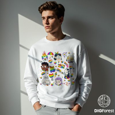 Disney The Owl House LGBT Pride Shirt – Hexside School Magic Tee, Hunter Character Gay Pride Nite Shirt, Love Is Love LGBTQ Outfit