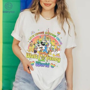 Disney Mickey And Friends Pride 2023 Lgbt PNG File, Mickey Minnie Lgbt Pride, Lesbian Tee, Pride Month, Pride Nite 2023 Instant Download