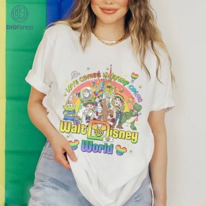 Disney Toy Story Lgbt Pride Shirt, Mickey Minnie Lgbt, Buzz Lightyear and Woody, Pride Nite 2023, Lgbtq, Gay Lesbian, Instant Download