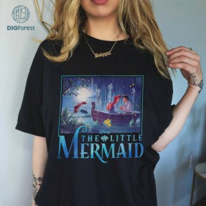 Disney The Little Mermaid Princess Ariel PNG | Little Mermaid Svg | Princess Png File | Ariel Mermaid Instant Download | Black Girl Magic Png