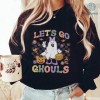 Disney Minnie Ghost Halloween Sublimation Design | Let's Go Ghouls Png | Fall Halloween Png | Trick Or Treat | Minnie Halloween Digital Download