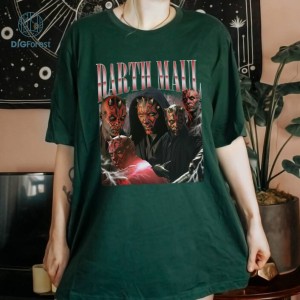Darth Maul Sublimation Png | Darth Maul Vintage Png | Darth Maul Homage Shirt | Galaxy'S Edge Trip Shirt | Sith Lord | Disneyland Shirt