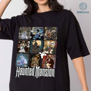 Disney Mickey & Friends Haunted Mansion Halloween Sublimation | Haunted Mansion 2023 Png | Mickey's Not So Scary Halloween | Png Digital Download