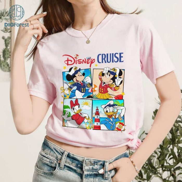 Disneyland Cruise Line 25th Silver Anniversary At Sea Png | Disney Family Cruise 2023 | Disneyland Trip Png | Birthday Family | Instant Download