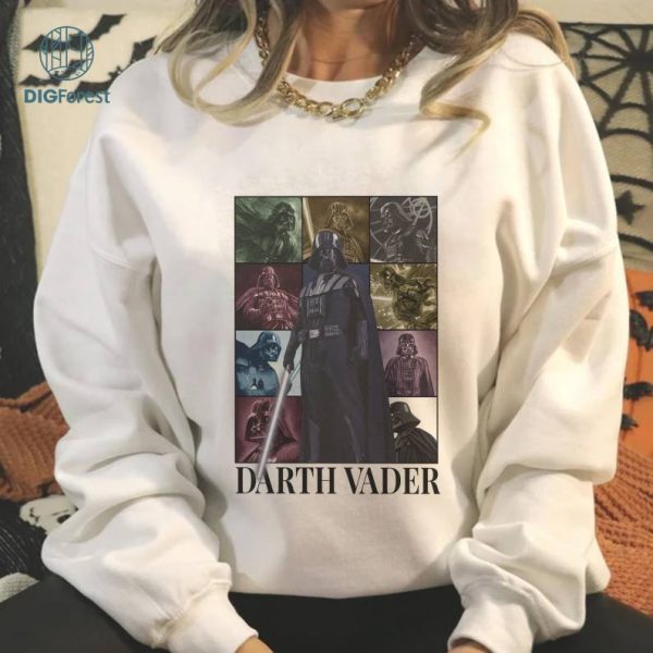 Darth Vader Eras Style Png | Vintage Darth Vader Png | Anakin Skywalker Shirt | Instant Download | Darth Vader Vintage Png | Starwars Png