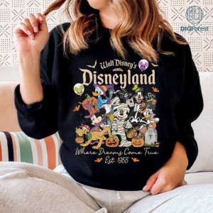 Disney Est 1955 Halloween PNG, Where Dreams Come True, Disneyland Est 1955 California, Mickeys Not So Scary, Disneyland Halloween Trip