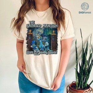 Disney Vintage The Haunted Mansion Png | Tower of Terror Ride Shirt | Disneyland Halloween Shirt | Stretching Room Shirt | Disneyland Trip Tee