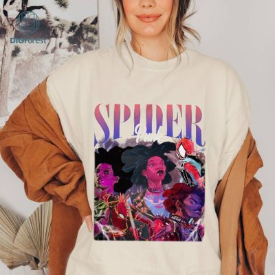 Spider Punk Png File, Spider-Man Across The Spider-Verse Png, Hobie Brown Png, Spider-Man Sublimation Design, Spider-Man Digital Download