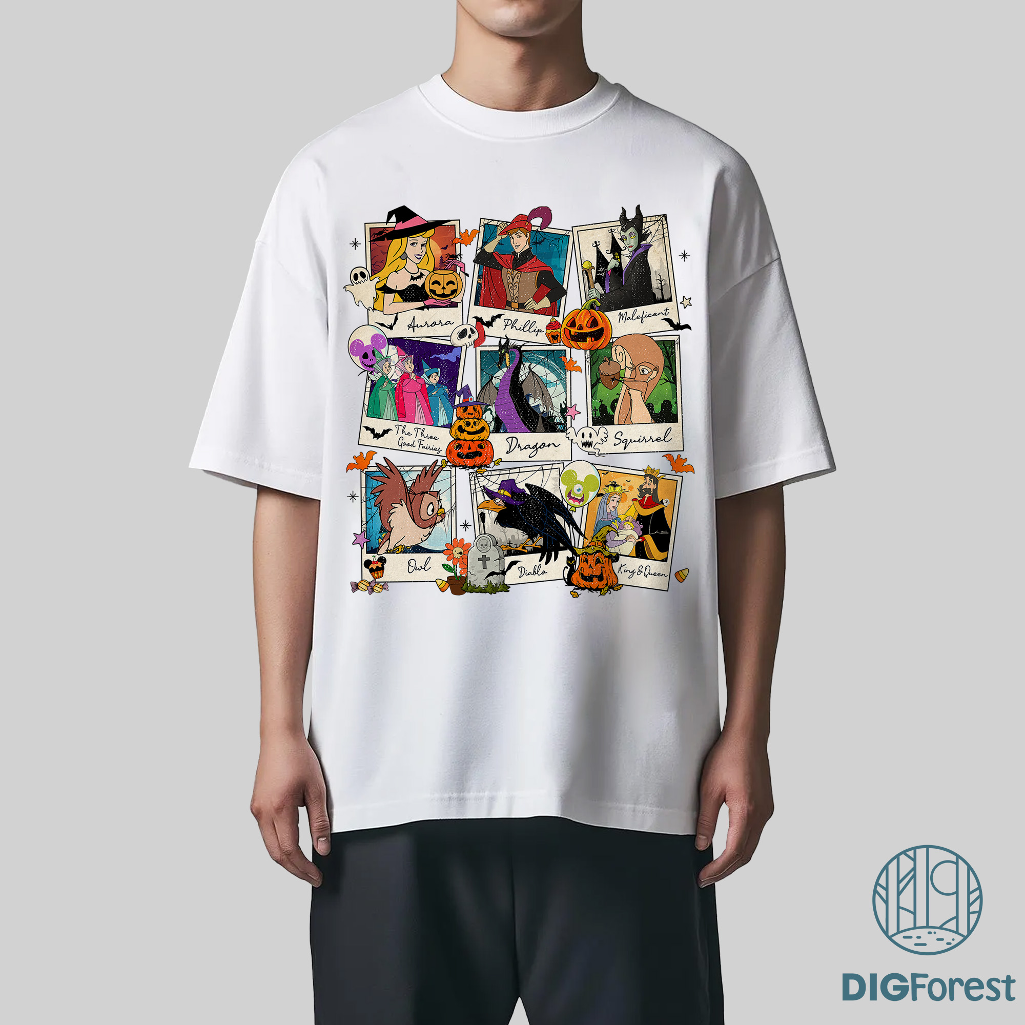 Sleeping Beauty Halloween PNG, Aurora Princess Shirt, Disneyland Magic Halloween Design Sleeping Beauty Halloween PNG, Aurora Princess Shirt, Disneyland Magic Halloween Design