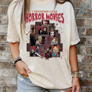 Vintage Halloween Horror Movies Png | Horror Movie Fan Gift | Vintage 90s Halloween Movie | Serial Killer Png | Family Holiday Spooky Fall