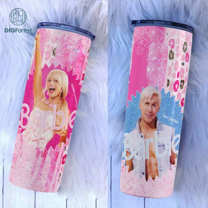 Fashion doll Cartoon Character Tumbler 20oz Skinny | Trending Tumbler Sublimation Designs, Full Tumbler Wrap, Digital Downloads