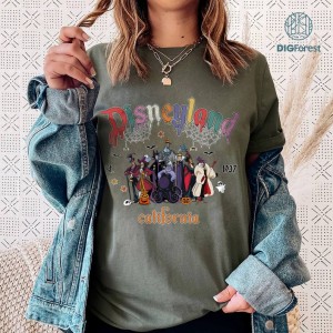 Disney Retro Villains Squad Halloween Design for Shirt | Bad Girls | Bad Witches Club | Halloween Shirt Design | Villains Wicked Png