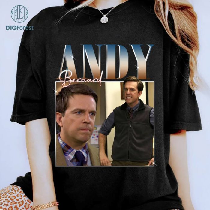 Vintage Andy Bernard Png | Andy Bernard Homage Shirt | Andy Bernard Png | The Office Sitcom Shirt, Digital Download