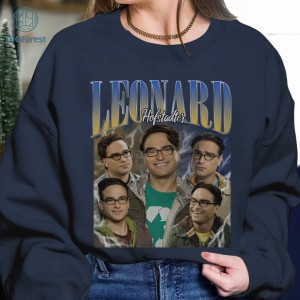 Leonard Hofstadter Png | Vintage Leonard Hofstadter Design | Leonard Hofstadter Homage Shirt | The Big Bang Theory Shirt | Digital Download