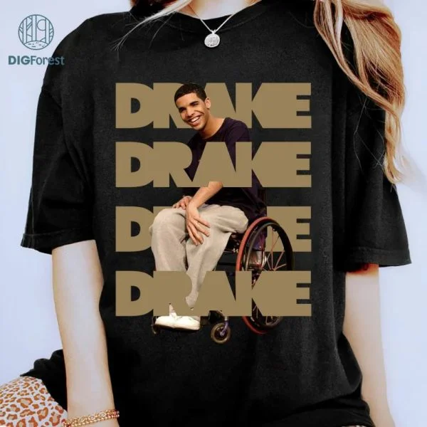 Vintage Drake Png, Drake Graphic Design, Drake Merch, Drake Rap Shirt, Drake Shirt, Drake Rapper Shirt, Drake Concert Digital Download