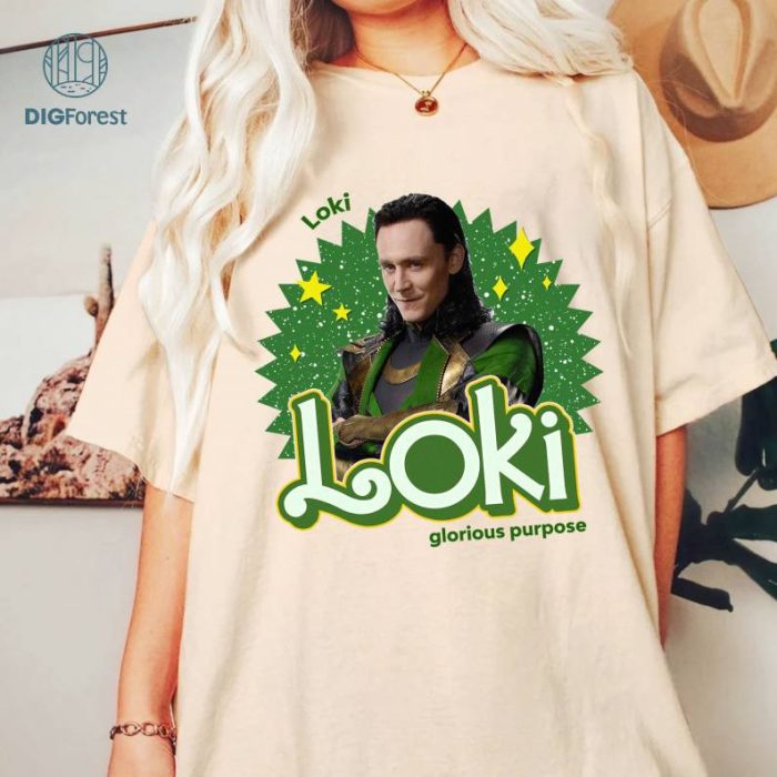 Loki Laufeyson Png, Loki God of Mischief Shirt, Avengers Superhero Png, Matching Avengers Png, Disneyland Avengers Png, Sublimation Designs