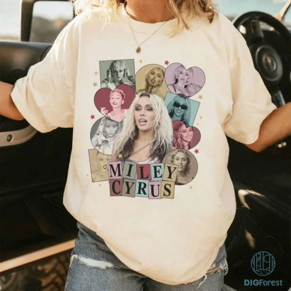 Miley Cyrus Eras Tour Png, Miley Cyrus Used To Be Young Png, Miley Cyrus T-Shirt, Miley Cyrus Hannah Montana Shirt, Miley Cyrus Merch, Digital Download