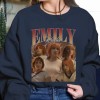 Emily Rudd Vintage Graphic Png, Emily Rudd Homage TV Shirt, Emily Rudd Bootleg Rap Png, Graphic Tees For Women Trendy, Sublimation Designs