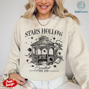 Stars Hollow Connecticut Est. 1779 Png | Fall Shirt | Stars Hollow Shirt Png | Gilmore Girls Png | Sublimation Download