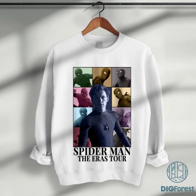 Spider Man Eras Tour Shirt, Tom Holland Vintage T-Shirt, Tom Holland Fan Gift, Tom Holland Spider Man Png, Graphic Tees For Women Trendy, Digital Download Spider Man Eras Tour Shirt, Tom Holland Vintage T-Shirt, Tom Holland Fan Gift, Tom Holland Spider Man Png, Graphic Tees For Women Trendy, Digital Download