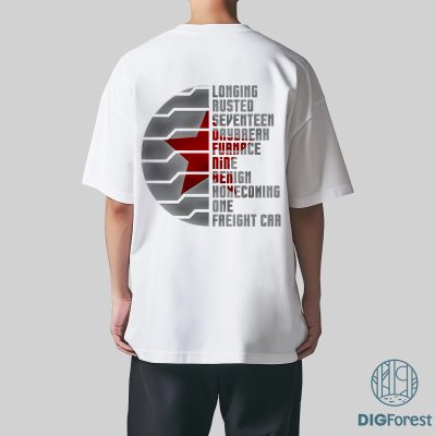 The Winter Soldier Quotes Shirt, Bucky Barnes Crewneck Shirt, Barnes 1917, Sebastian Stan, Winter Soldier, Avengers Superhero, Bucky Barnes Tee