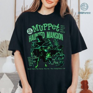 Muppet Haunted Mansion Png, The Muppets Halloween Shirt, Foolish Mortal T-shirt, The Haunted Mansion Halloween Png, Disneyland Halloween, Digital Download