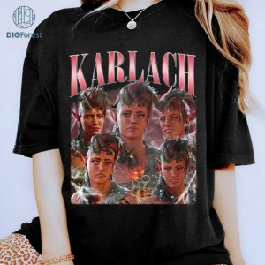 Karlach Vintage Graphic Png, Karlach Bootleg Rap Png, Baldur's Gate 3 Shirt, Video Game Png, Graphic Shirt For Women Trendy, Digital Download